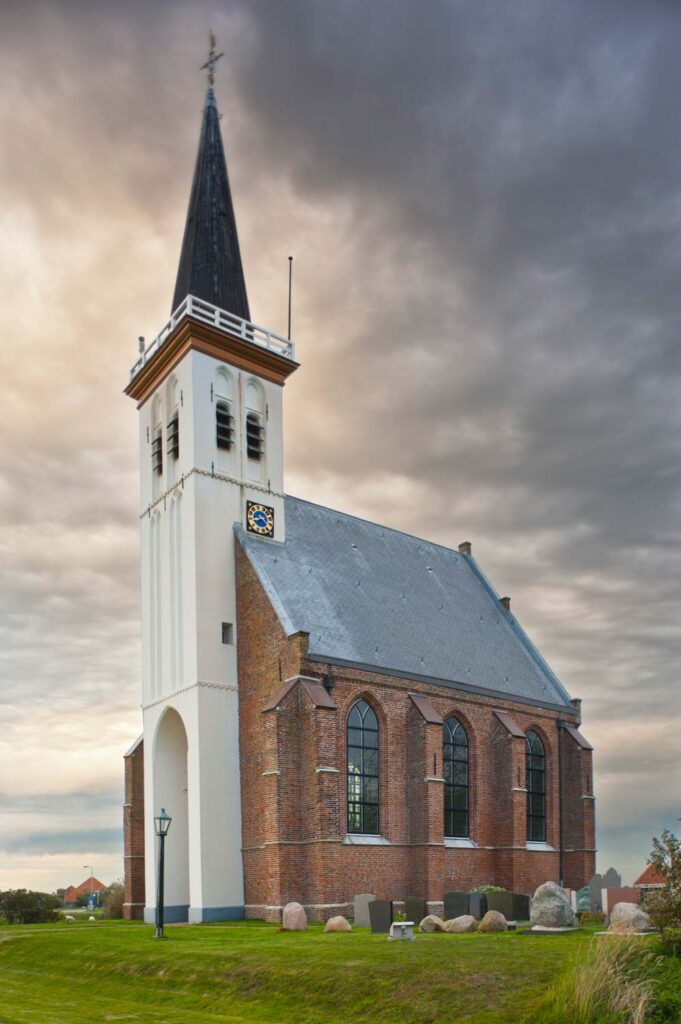 Iglesia de Den Hoorn, 1425. Texel, Holanda.